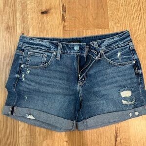 Blue Jean Shorts